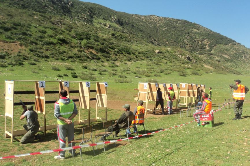 Tir au fusil de chasse