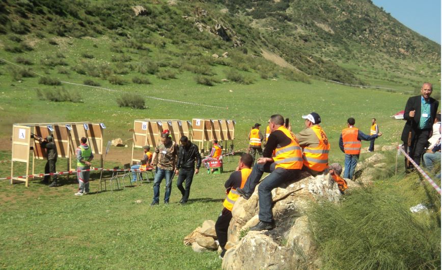 Tir au fusil de chasse