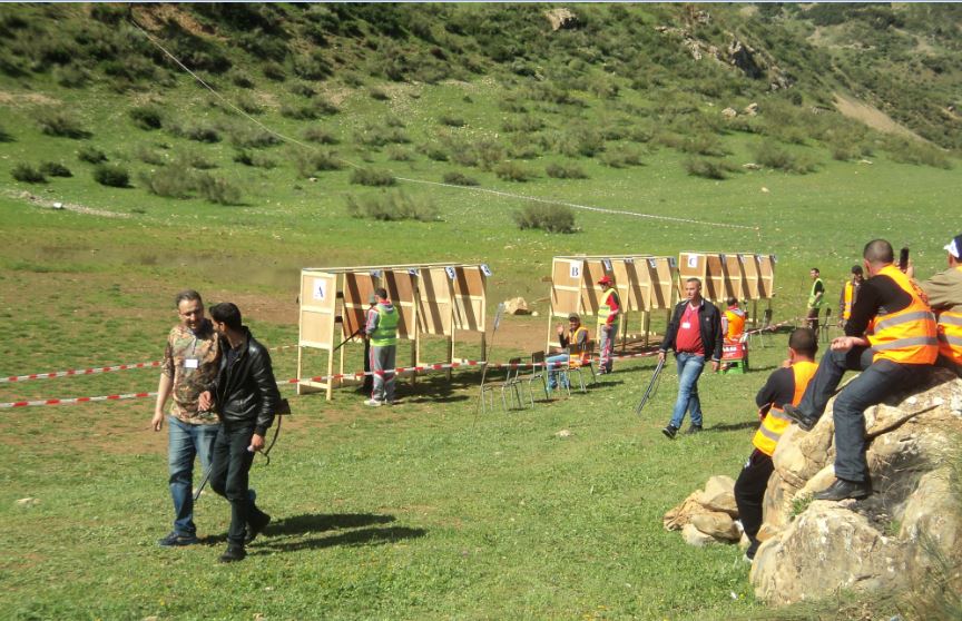 Tir au fusil de chasse