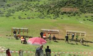 Tir au fusil de chasse