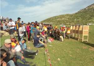 Tir au fusil de chasse