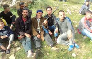 Tir au fusil de chasse