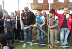 Tir au fusil de chasse