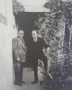 Mouloud Feraoun et Albert Camus en mai 1958