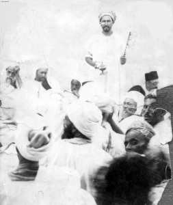 L'une des rares photo de Cheikh Ahmed Ben Mostefa Benalioua Al Aalawi.