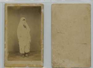 Joseph Pedra, Tlemcen Algérie femme en Haik