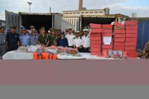 ضبط كمية هائلة من الكوكايين بالجزائر