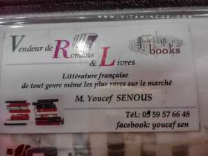Youcef Snous, vente de livres