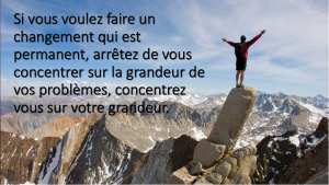 La grandeur des gens