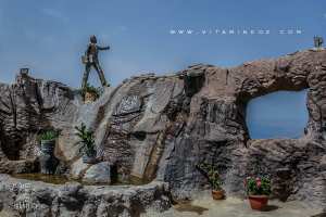 Place du village Tiferdoud, le plus haut de Kabylie