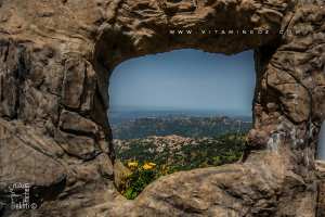 Vue panoramique à partir de Tiferdoud sur les villages environnants de la commune d'Abi Youcef