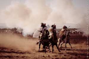 Fantasia à la Waada d'El Ghenaina (Commune d'Amieur - Tlemcen)
