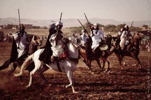 Fantasia à la Waada d'El Ghenaina (Commune d'Amieur - Tlemcen)