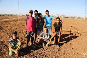 Enfants à la Waada d'El Ghenaina (Commune d'Amieur - Tlemcen)