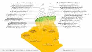 Sites touristiques et patrimoines historiques de l’Algérie