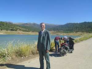 سد يابوس وسط غابات الصنوبر الحلبي  زادته جمال على جمال...