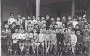 Classe de garçons Ecole Paul Langevin a Hussey Dey - Alger