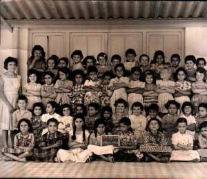 Ecole primaire LES ISSERS en 1960-1961 Boumerdes