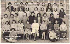 Lycée de jeune fille KOUBA 1960-1961 Alger