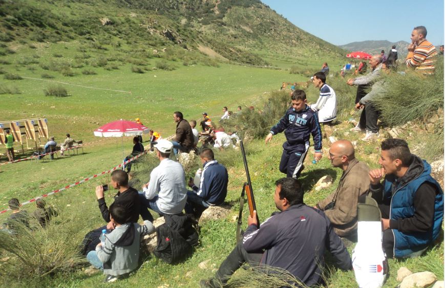 Tir au fusil de chasse