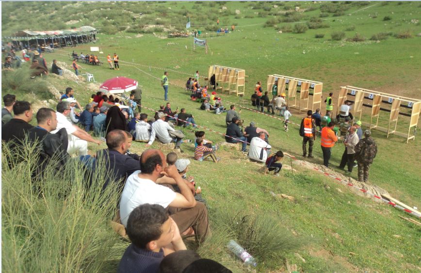 Tir au fusil de chasse