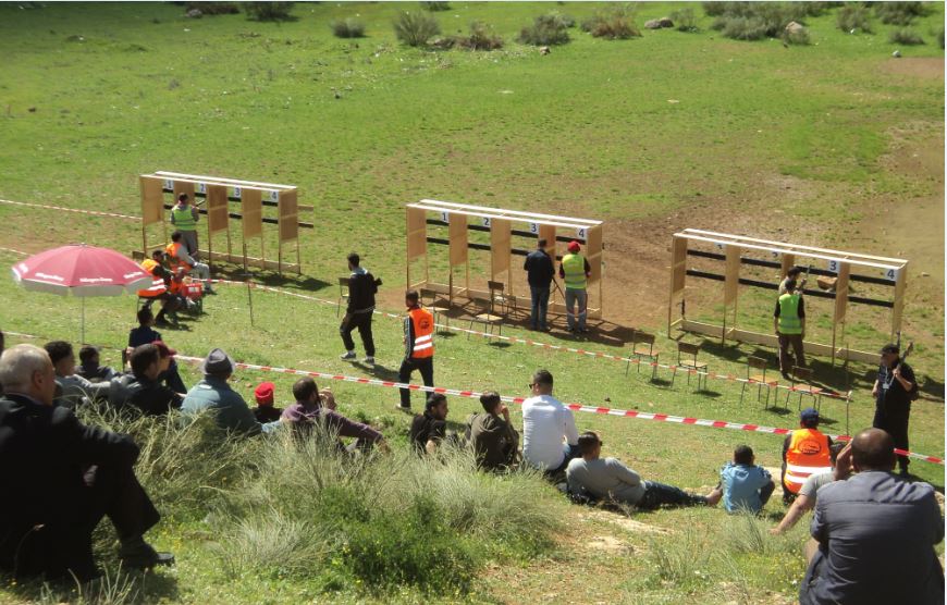 Tir au fusil de chasse