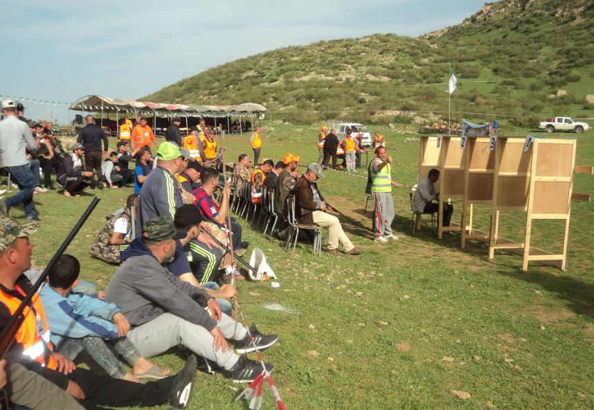 Tir au fusil de chasse