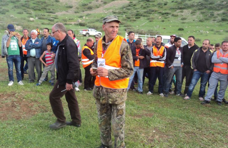 Tir au fusil de chasse