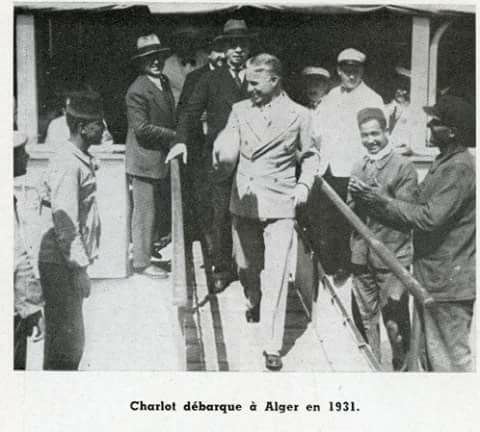Charlie Chaplin à Alger en 1931