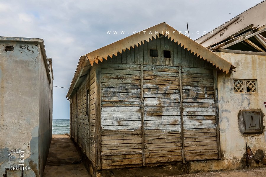 Cabane de pêcheur à la plage du Puits à Beni Saf