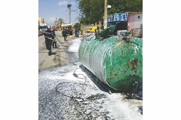 ARRÊT SUR IMAGE:  Vu à El-Esnam (Bouira)