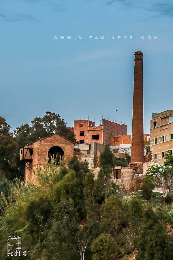 Four et cheminée de Béni Saf : Vestiges de la mine de fer