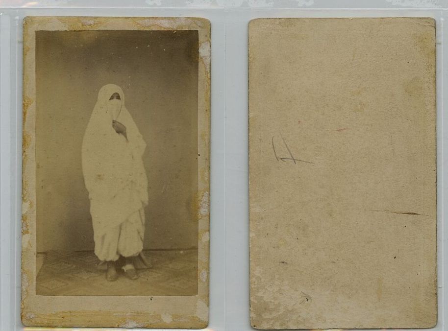 Joseph Pedra, Tlemcen Algérie femme en Haik