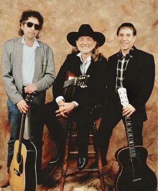 Bob Dylan, Willie Nelson et Paul Simon.