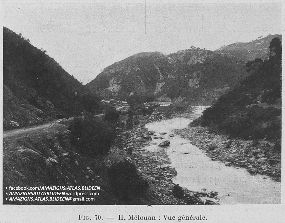 photos rares datant de 1911 prises dans la localité de “Ḥammam Melwan”,