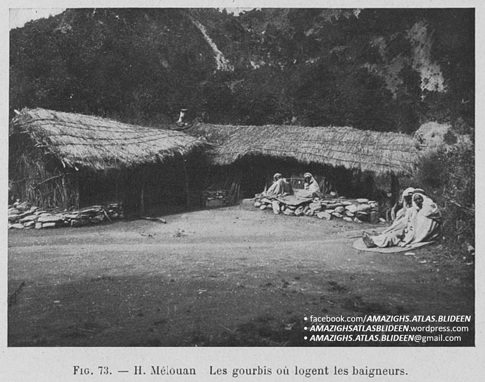 photos rares datant de 1911 prises dans la localité de “Ḥammam Melwan”,