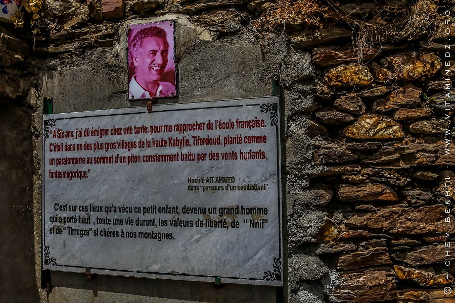 Tiferdud où Hocine Ait Ahmed (Da Hocine) a vécu son enfance
