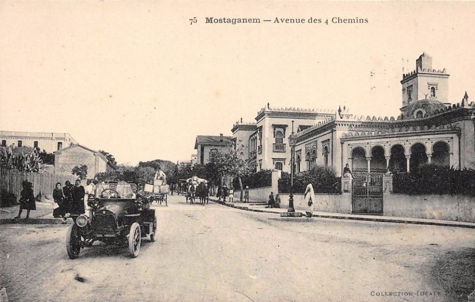 Mostaganem : Avenue des 4 chemins
