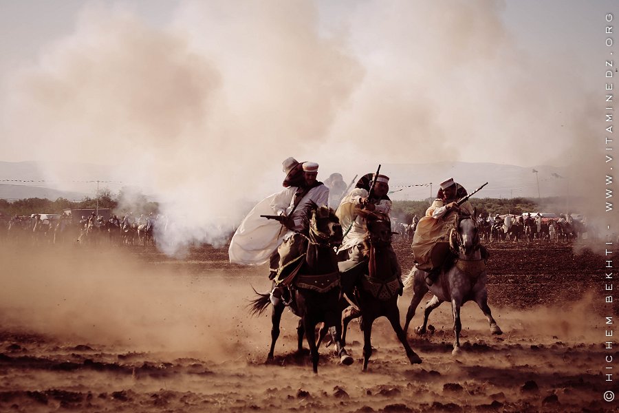 Fantasia à la Waada d'El Ghenaina (Commune d'Amieur - Tlemcen)