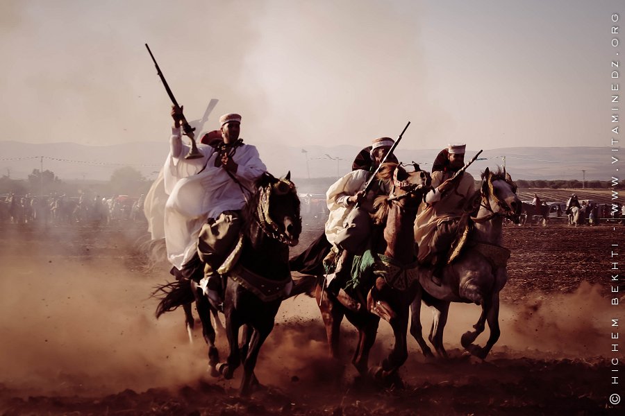 Fantasia à la Waada d'El Ghenaina (Commune d'Amieur - Tlemcen)