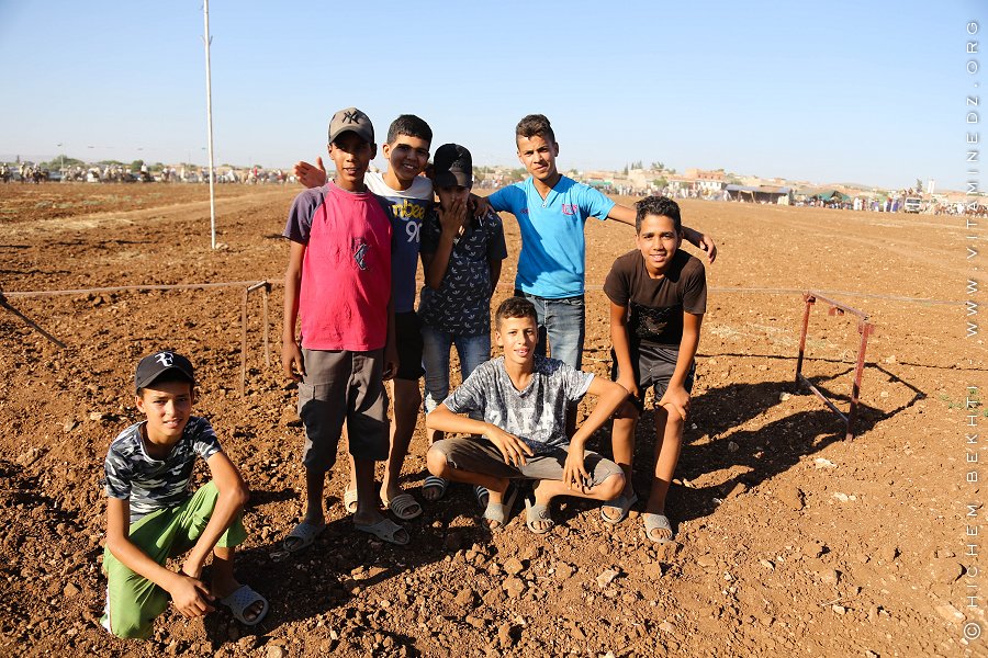 Enfants à la Waada d'El Ghenaina (Commune d'Amieur - Tlemcen)