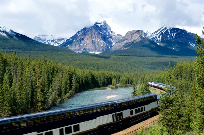 Le Rocky Mountaineer, au Canada