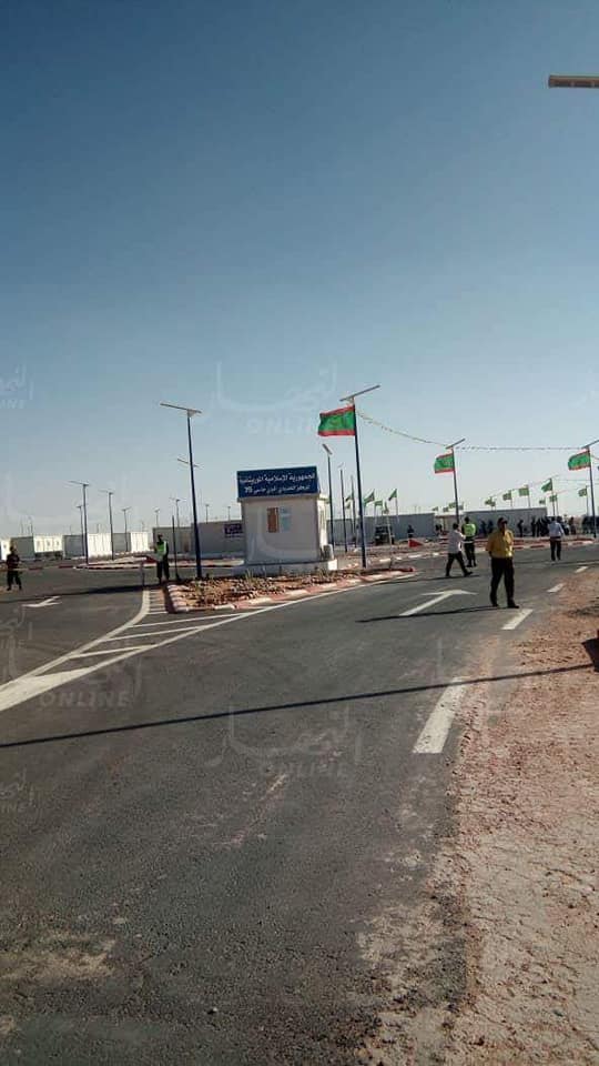 Ouverture des frontières terrestres entre l'Algérie et la Mauritanie, entre la wilaya de tindouf et la wilaya de Azouiratt (Mauritanie)