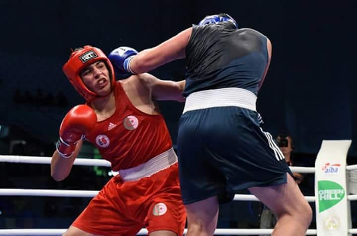 تأهل الملاكم الجزائري حسيد محمد (وزن -91 كلغ) إلى الدور النصف النهائي لبطولة العالم
