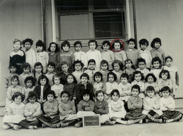 l'Ecole de filles des ALLOBROGES (El Biar) et date de Janvier 1962.
