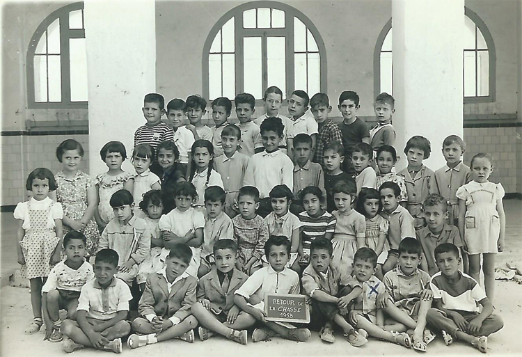 Ecole de Retour de la Chasse en 1958 Bordj El Kiffan Alger