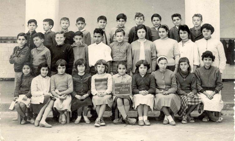Ecole de Retour de la Chasse en 1960 Bordj El Kiffan Alger