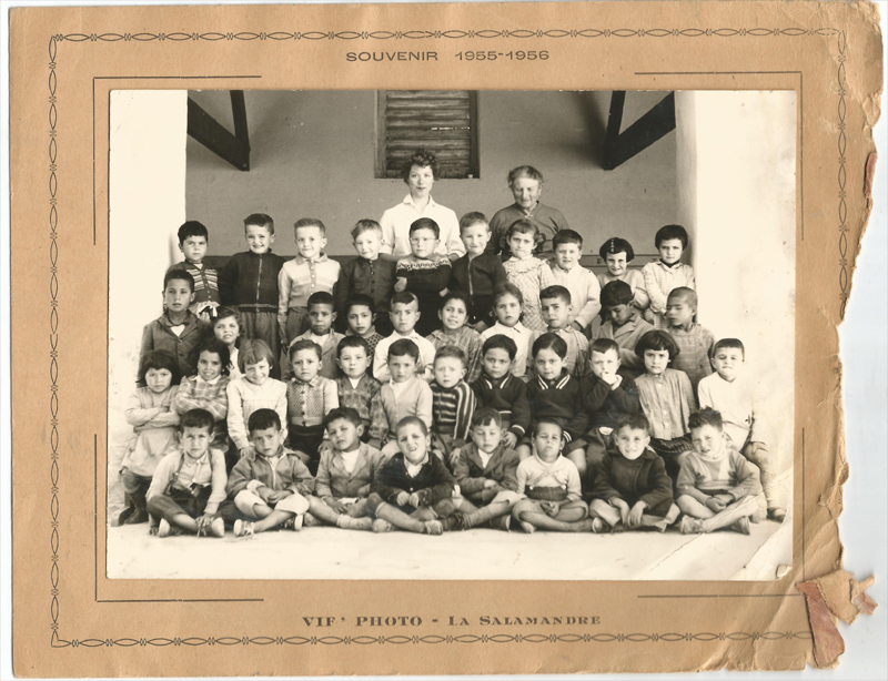 Ecoles de Georges Clemenceau Classe 55/56 du village de Georges Clemenceau (la stidia)