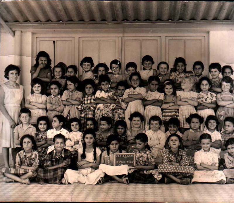 Ecole primaire LES ISSERS en 1960-1961 Boumerdes