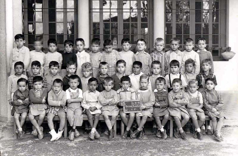 1957/58 Ecole primaire de Maison blanche CP Dar El Beida Alger